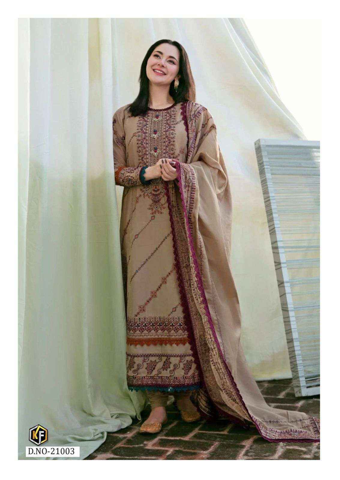Keval Fab Maryum & Maria Vol-21 Cotton Dress Material (6 pcs Catalogue)