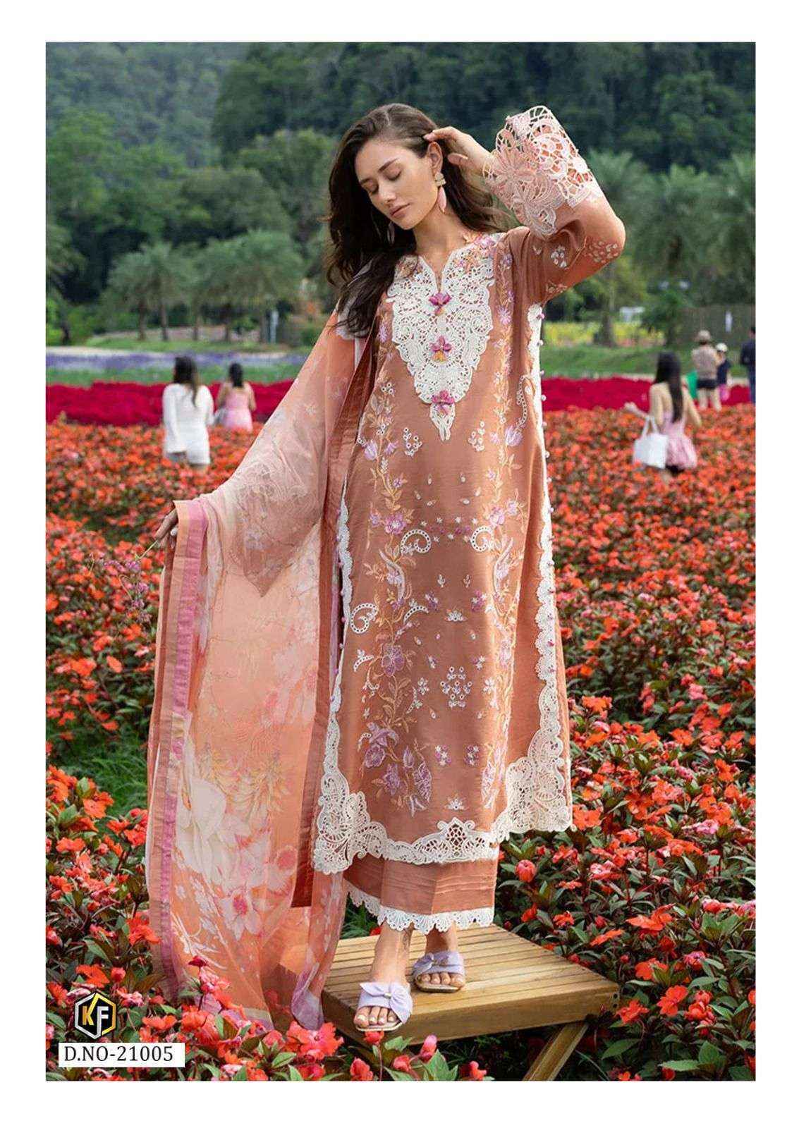 Keval Fab Maryum & Maria Vol-21 Cotton Dress Material (6 pcs Catalogue)
