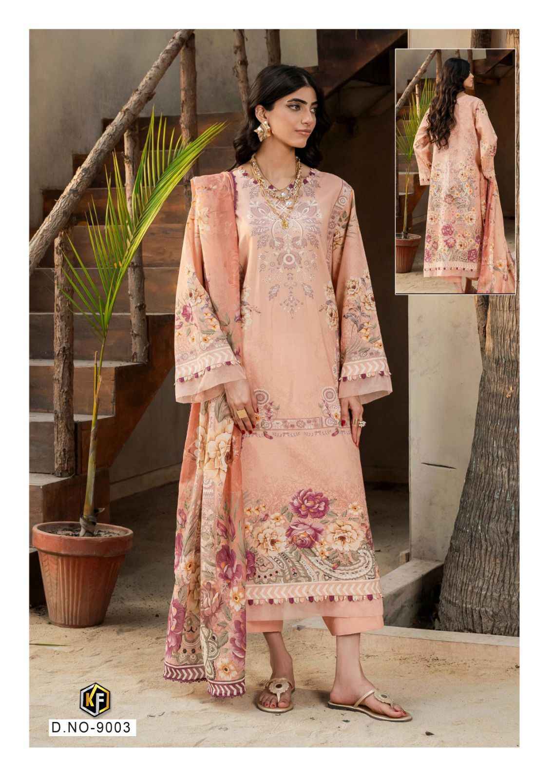 Keval Fab Qurbat Nx Vol-9 Readymade Cotton Dress (6 pc Cataloge)