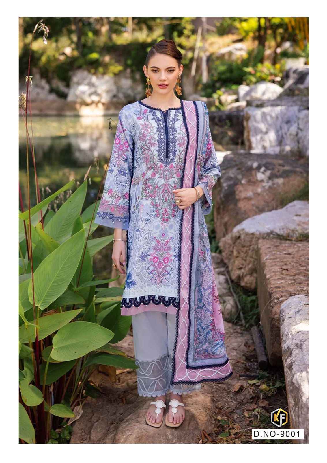 Keval Fab Qurbat Nx Vol-9 Readymade Cotton Dress (6 pc Cataloge)