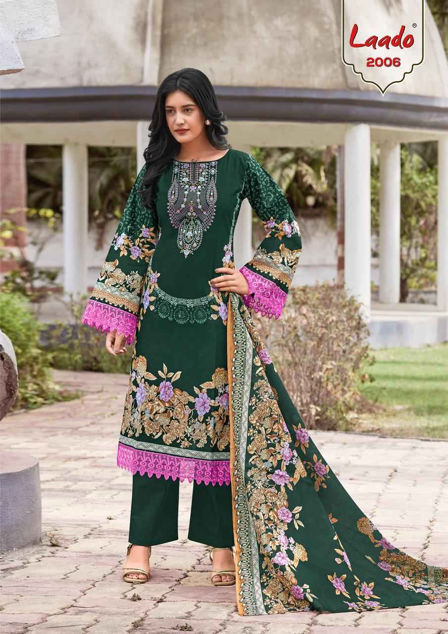 Laado Inayat Vol-2 Cotton Dress Material (8 Pc Catalog)