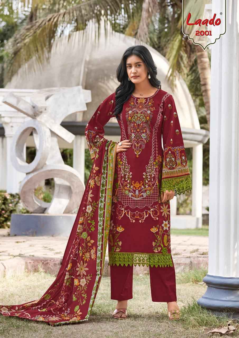 Laado Inayat Vol-2 Cotton Dress Material (8 Pc Catalog)