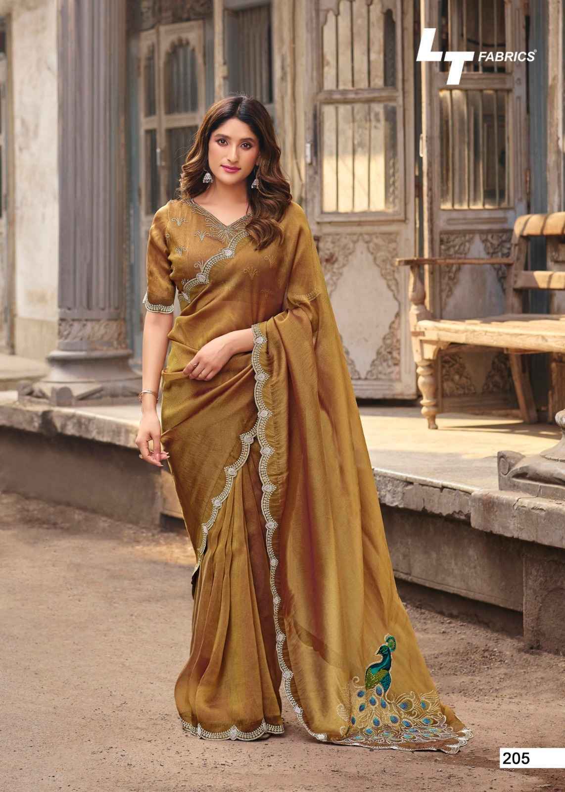 LT Fabrics Jimmy Vol-2 PN Cloud Saree (6 pcs Catalogue)