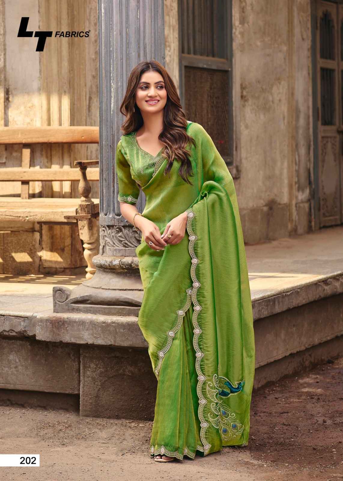 LT Fabrics Jimmy Vol-2 PN Cloud Saree (6 pcs Catalogue)
