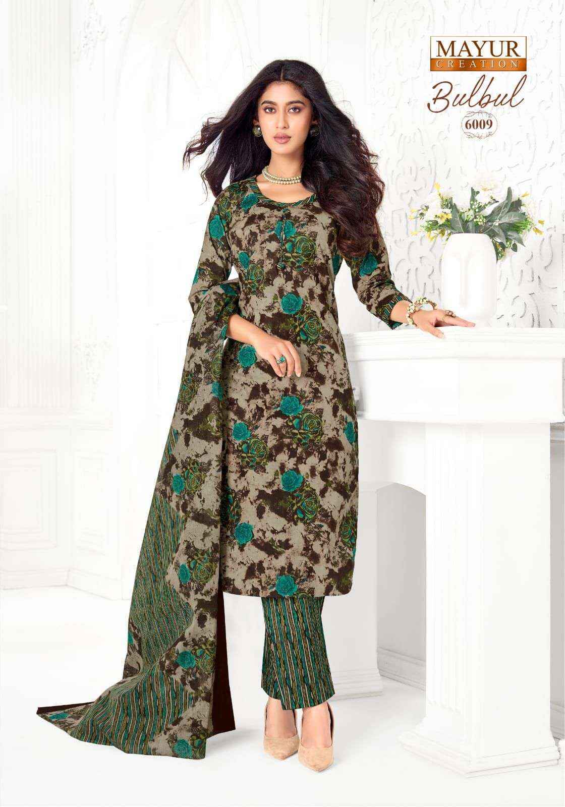 Mayur Creation Bulbul Vol-6 Cotton Dress Material (10 pcs Catalogue)