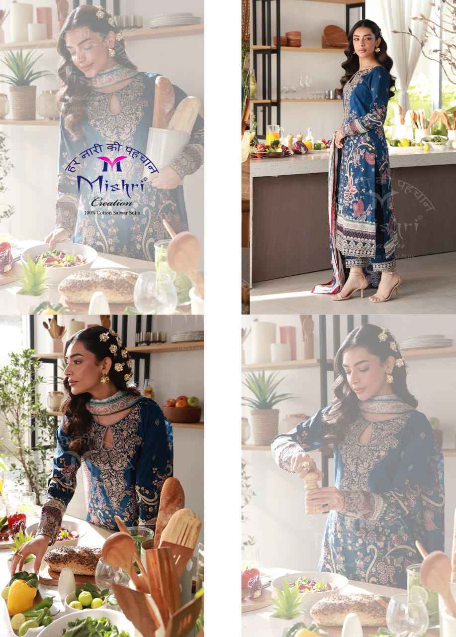 Mishri Creation Aarzu Vol-2 Cotton Dress Material (6 pcs Catalogue)
