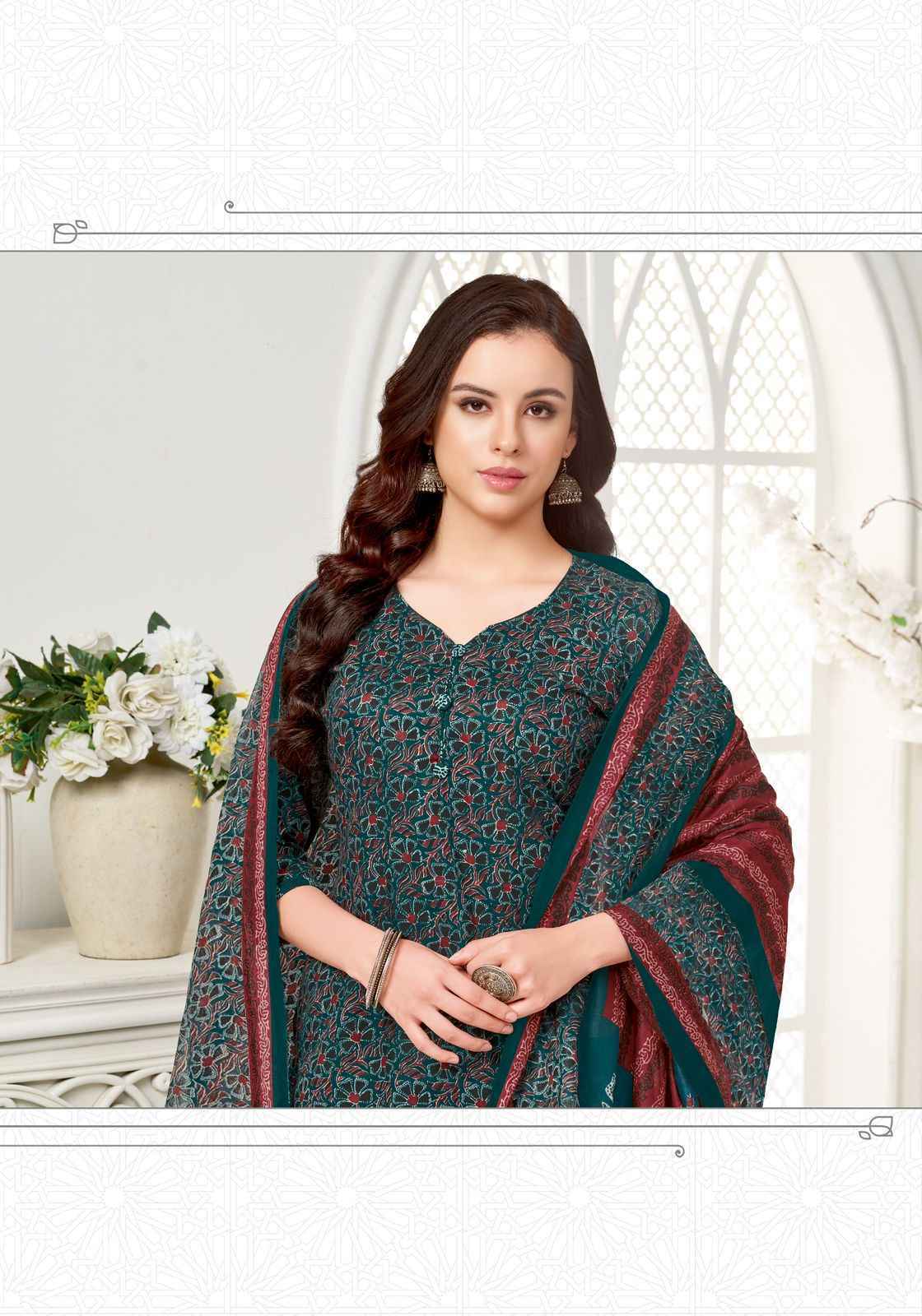 Miss World Choice Trendy Vol-8 Cotton Dress Material (10 pcs Catalogue)