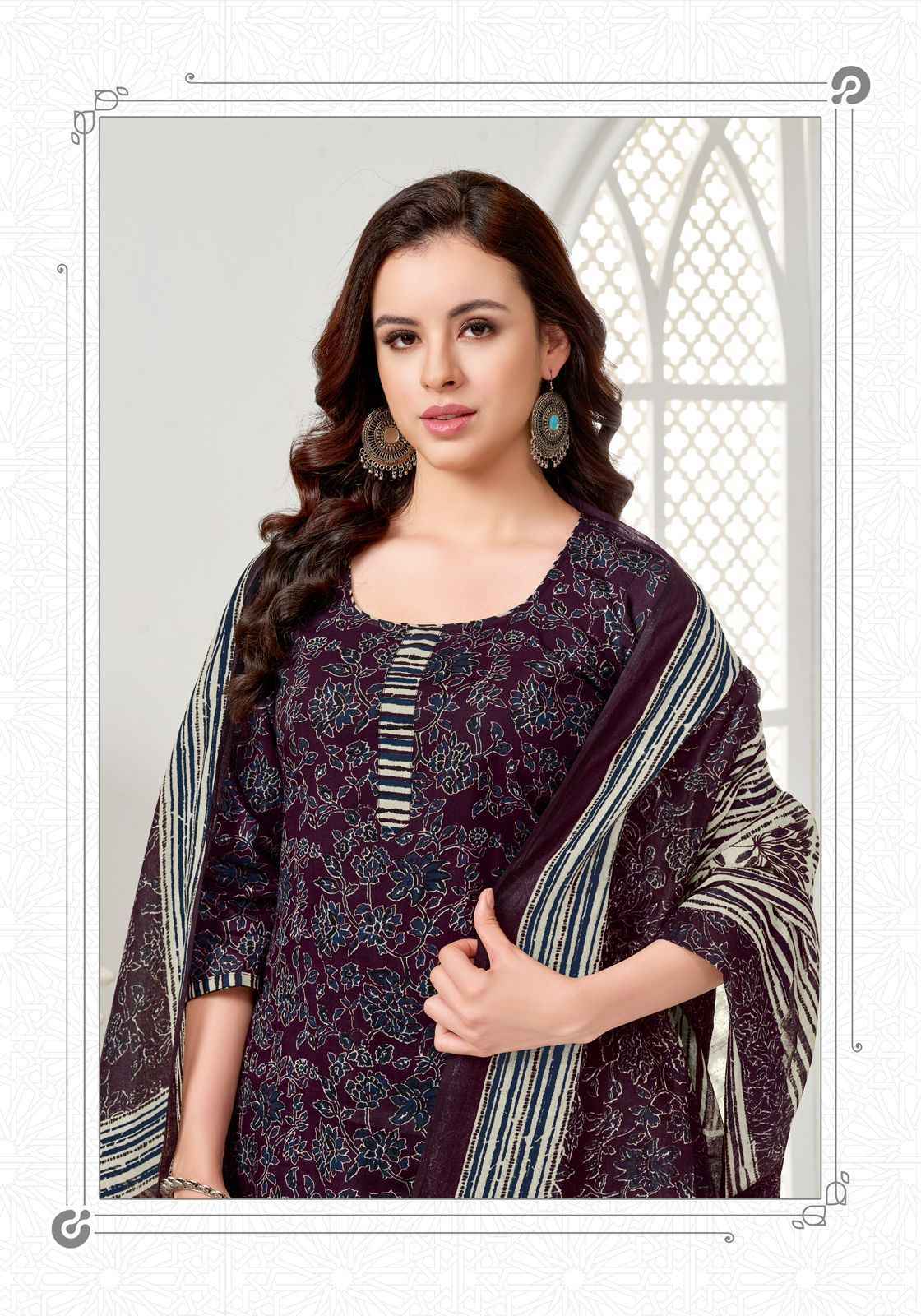 Miss World Choice Trendy Vol-8 Cotton Dress Material (10 pcs Catalogue)