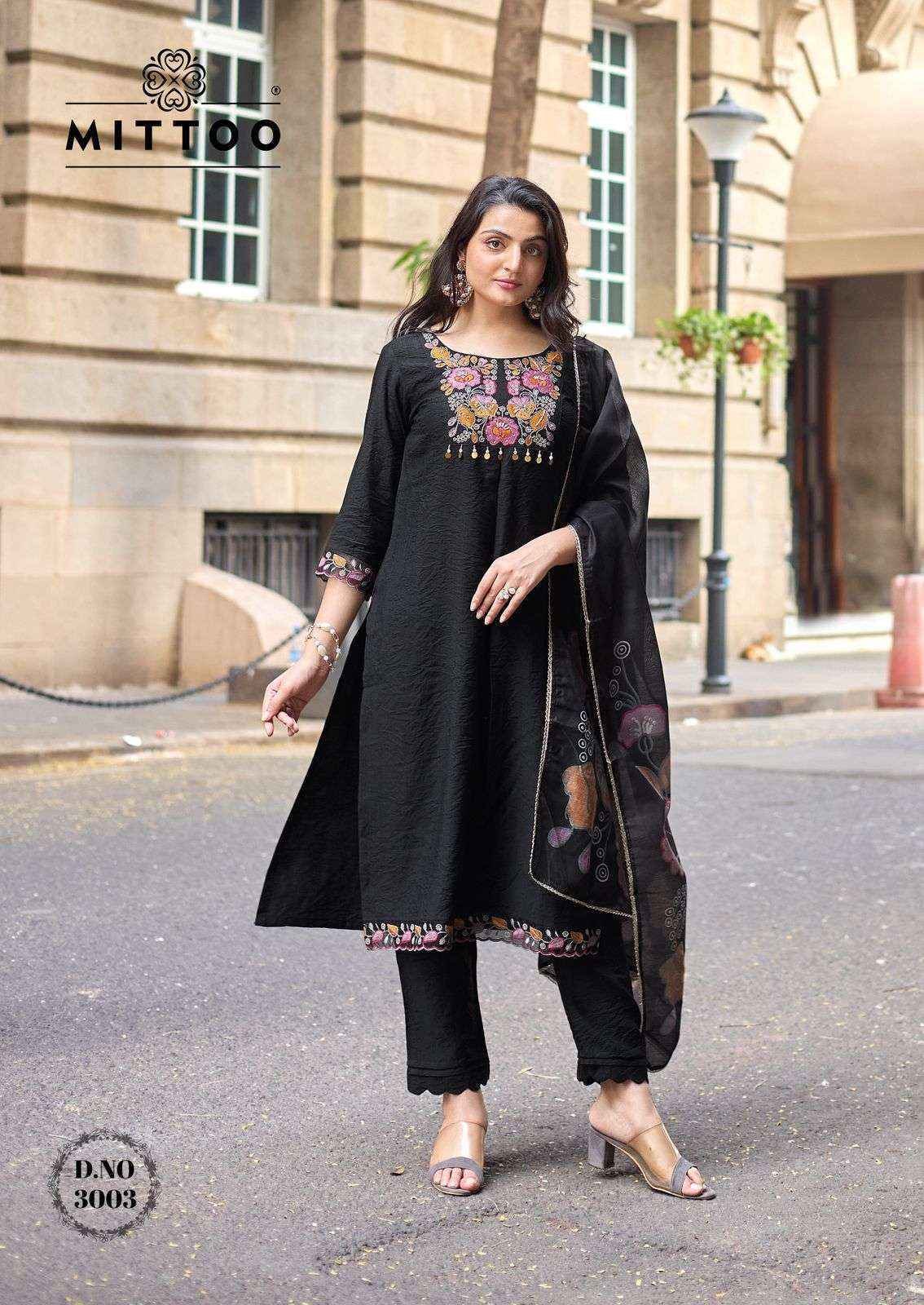 Mittoo Aarzoo Viscose Readymade Suit (6 pcs Catalogue)
