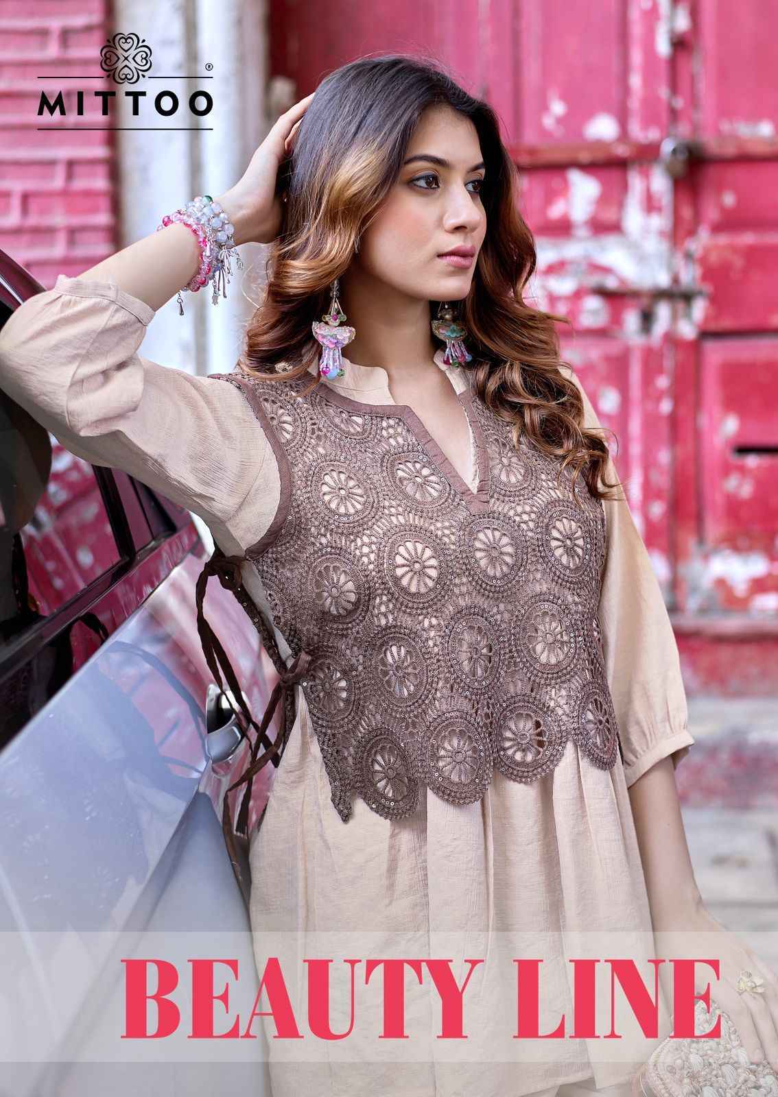Mittoo Beauty Line Viscose Readymade Suit (4 pcs Catalogue)