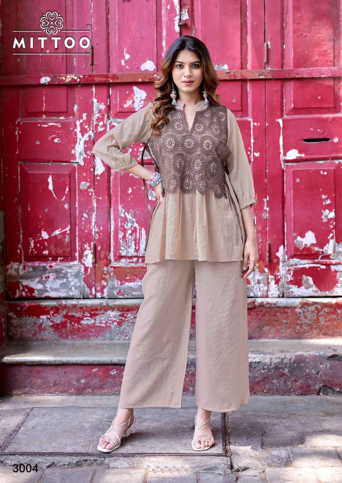 Mittoo Beauty Line Viscose Readymade Suit (4 pcs Catalogue)