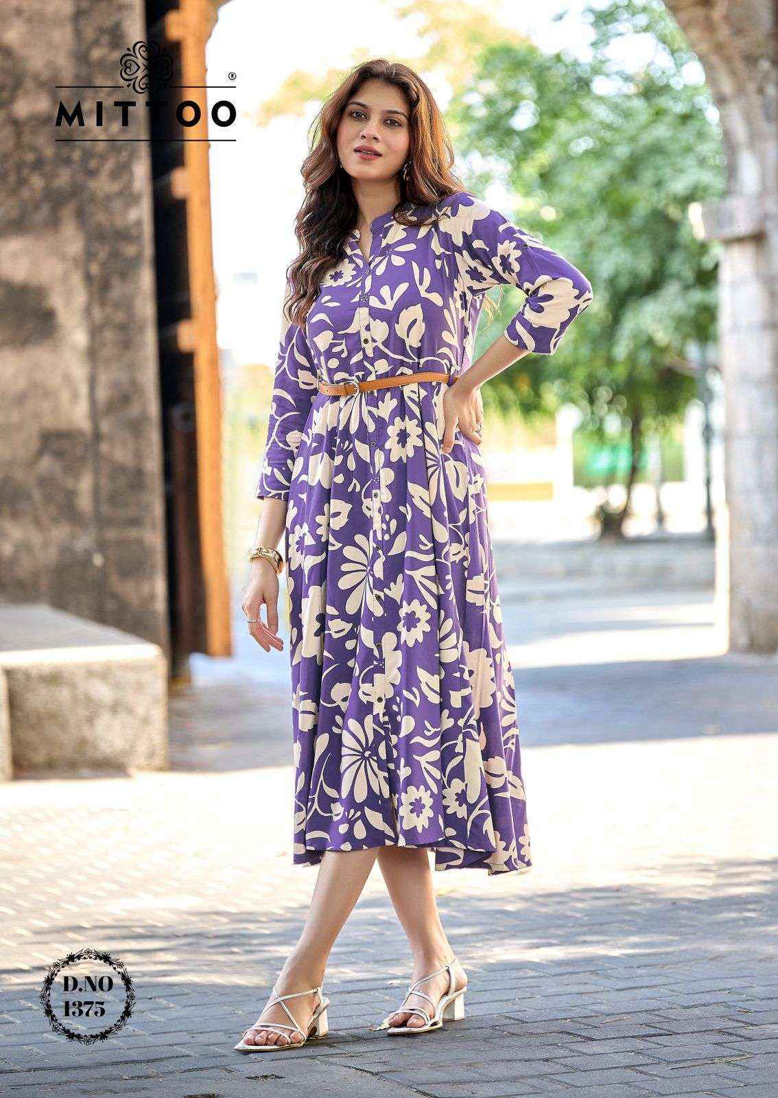 Mittoo Belt Vol-26 Rayon Kurti (6 pcs Catalogue)