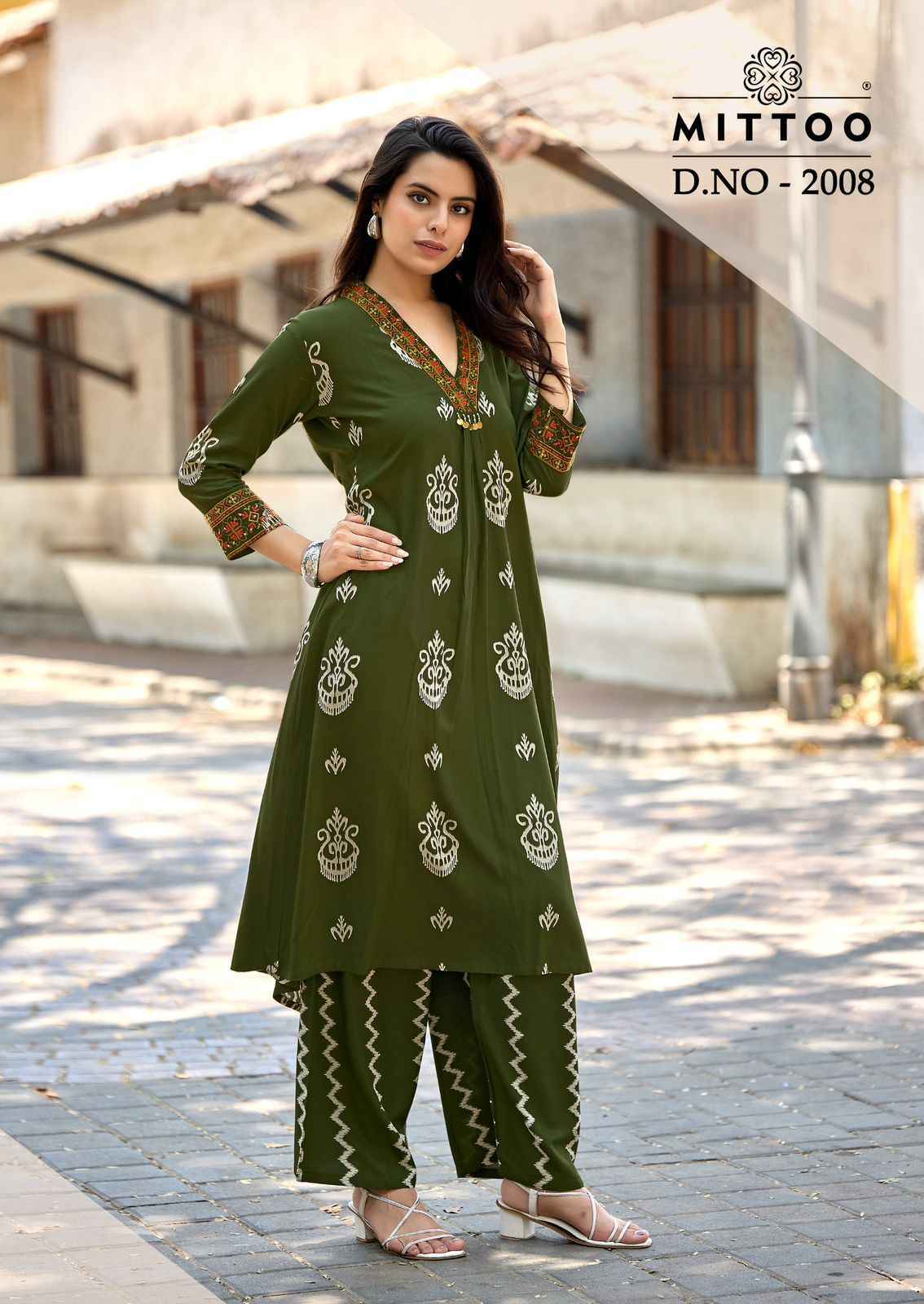 Mittoo Vitara Vol-2 Rayon Top With Bottom (5 pcs Catalogue)