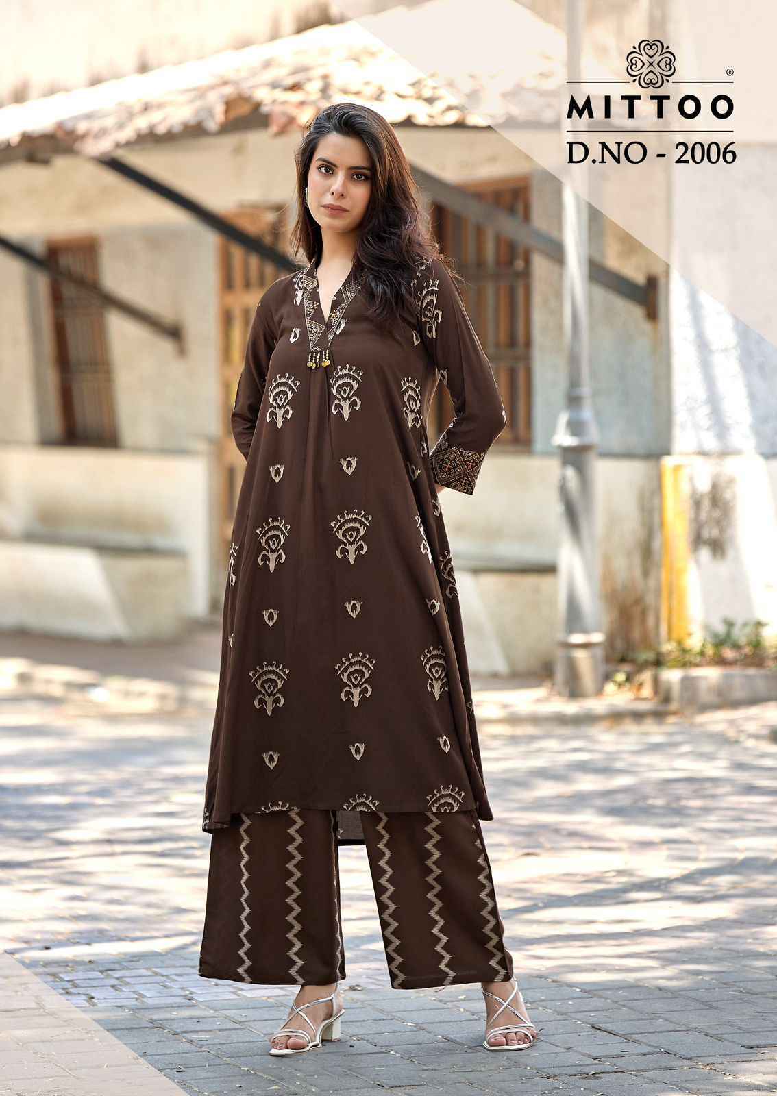 Mittoo Vitara Vol-2 Rayon Top With Bottom (5 pcs Catalogue)