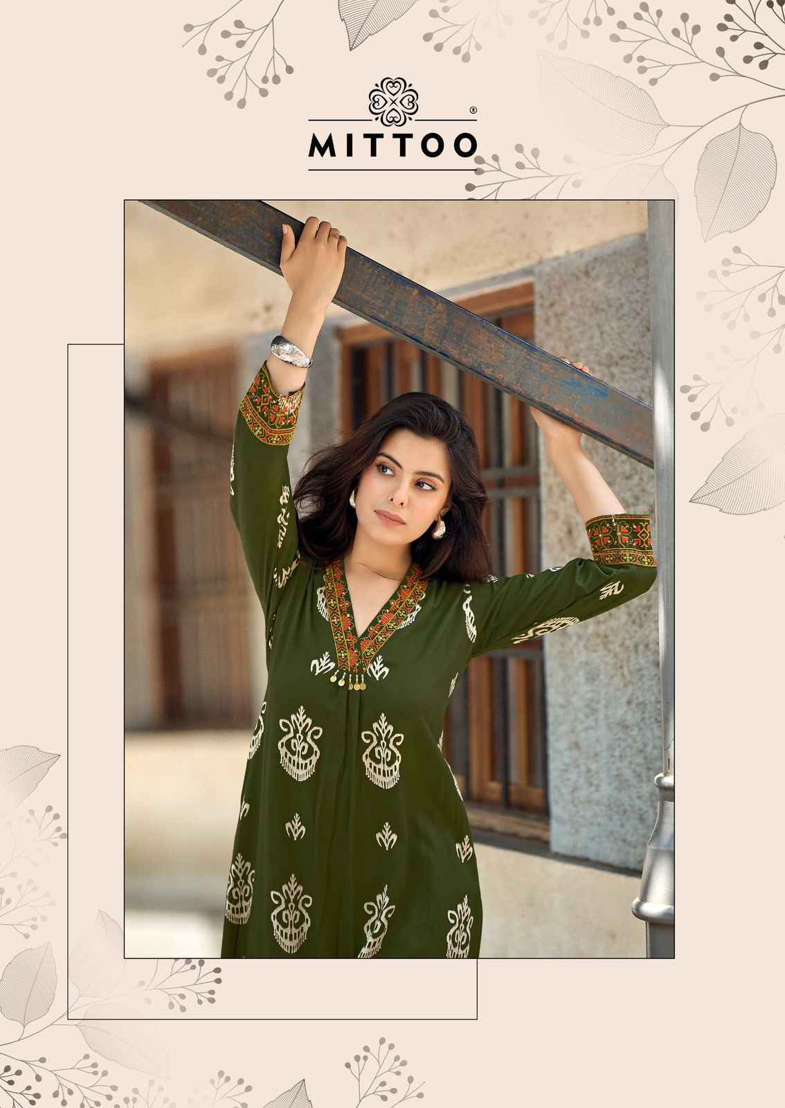 Mittoo Vitara Vol-2 Rayon Top With Bottom (5 pcs Catalogue)