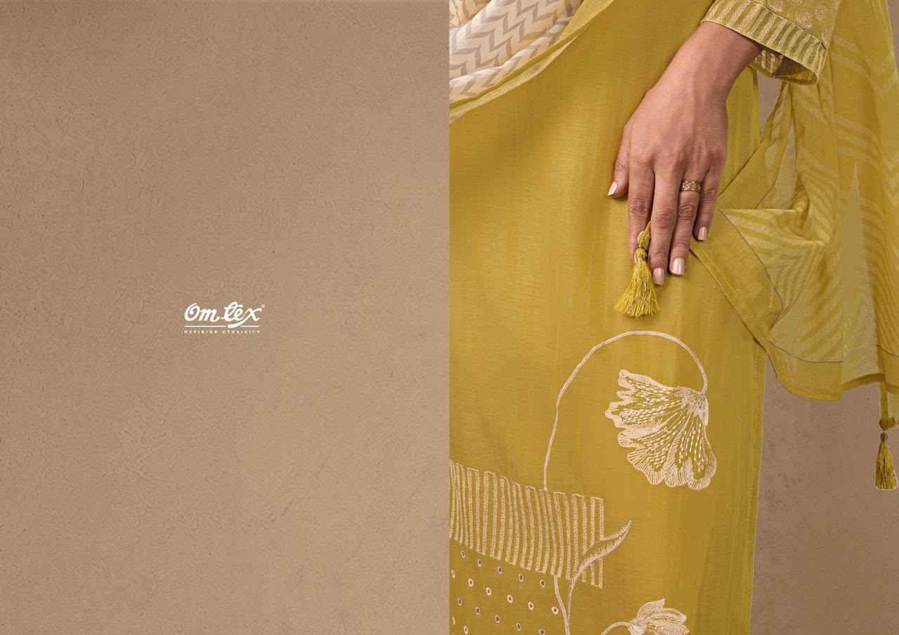 Omtex Navatmani Mal Chanderi Silk Dress Material (3 Pc Catalouge)