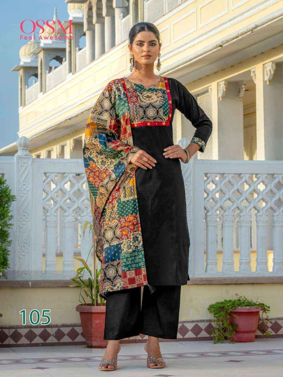 Ossm Mahek Vol-2 Cotton Readymade Suit (6 pcs Catalogue)