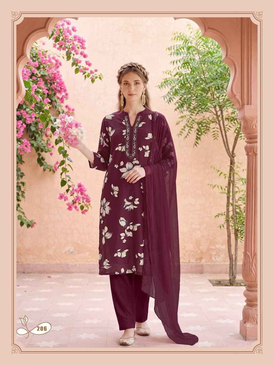 Ossm Mahima Vol-2 Reyon Readymade Suit (6 pcs Catalogue)