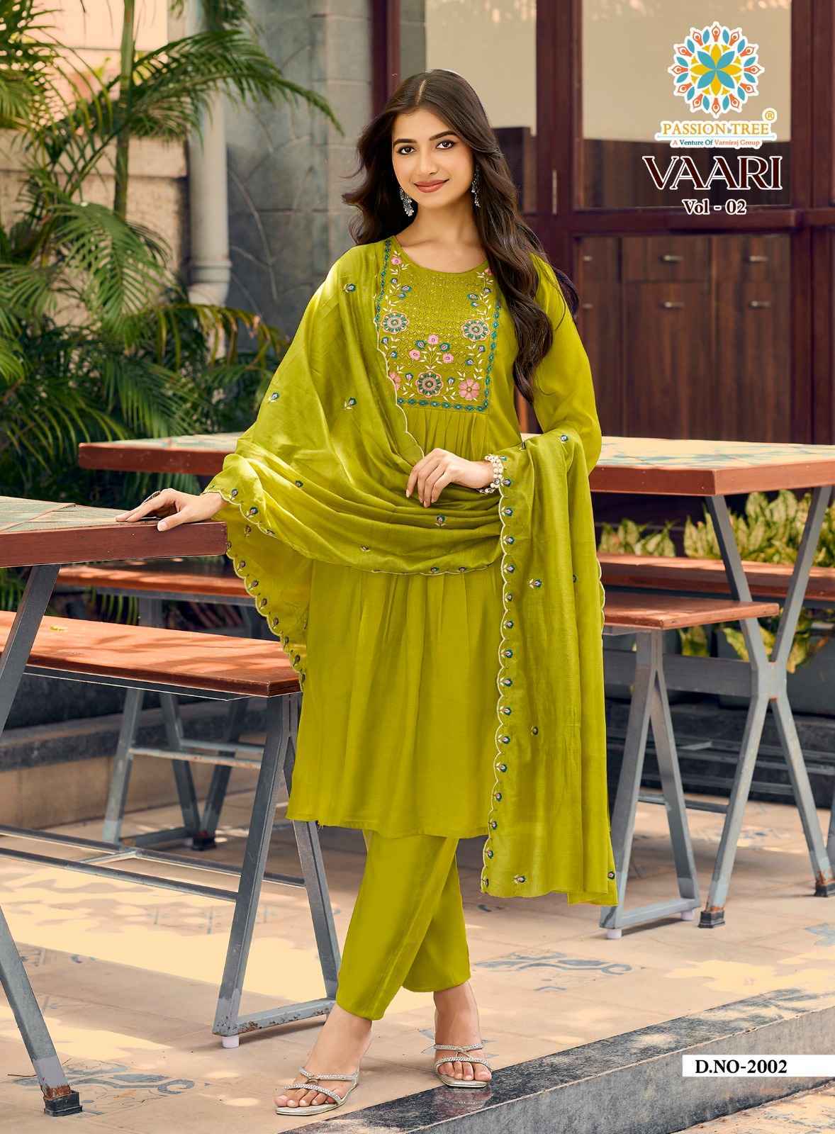 Passion Tree Vaari Vol-2 Mal Readymade Suit (6 pcs Catalogue)