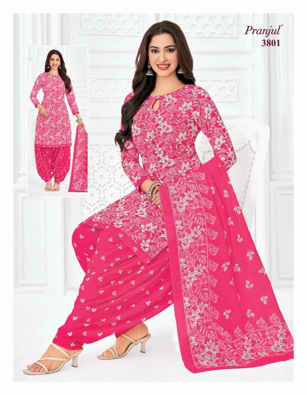Pranjul Priyanshi Vol-38 Readymade Cotton Dress (30 pcs Catalogue)
