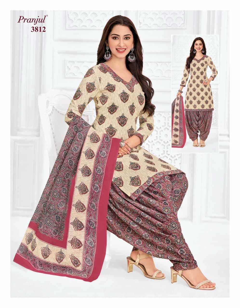 Pranjul Priyanshi Vol-38 Readymade Cotton Dress (30 pcs Catalogue)