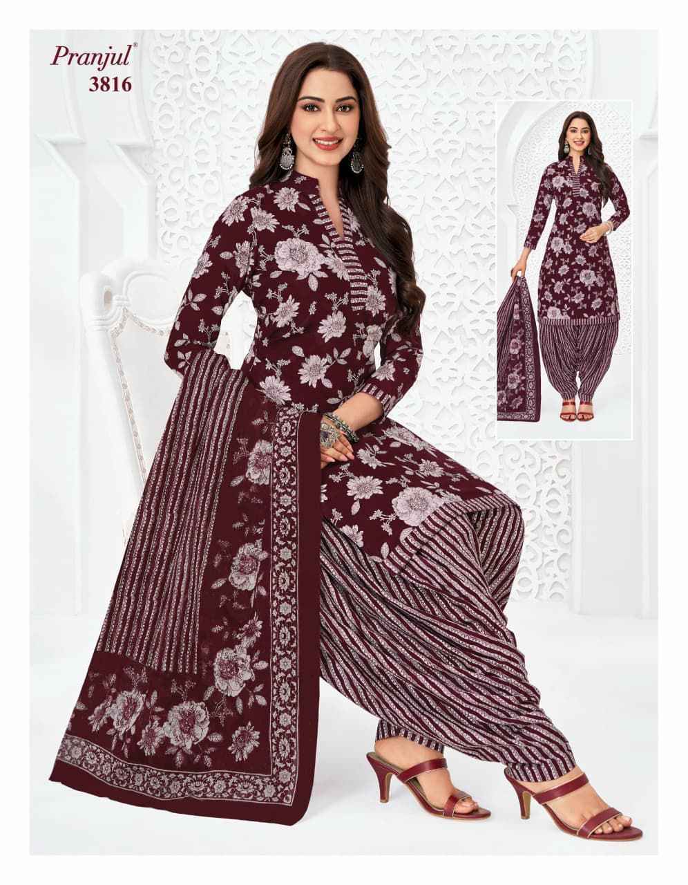 Pranjul Priyanshi Vol-38 Readymade Cotton Dress (30 pcs Catalogue)