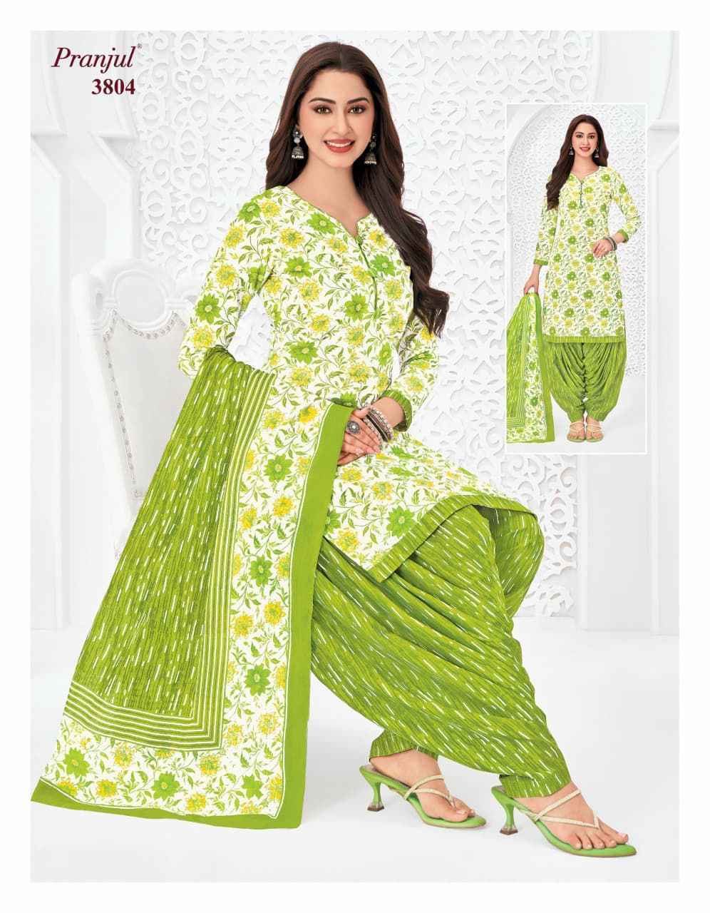 Pranjul Priyanshi Vol-38 Readymade Cotton Dress (30 pcs Catalogue)