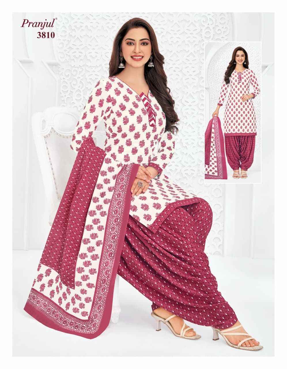 Pranjul Priyanshi Vol-38 Readymade Cotton Dress (30 pcs Catalogue)
