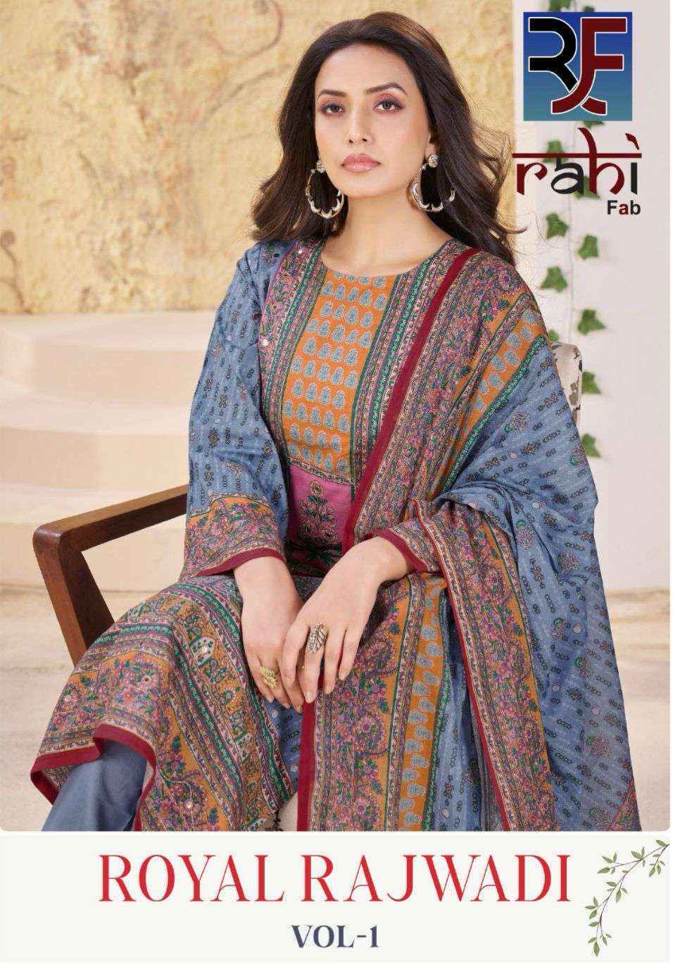Rahi Fab Royal Rajwadi Vol-1 Readymade Lawn Cotton Dress (8 pcs Catalogue)