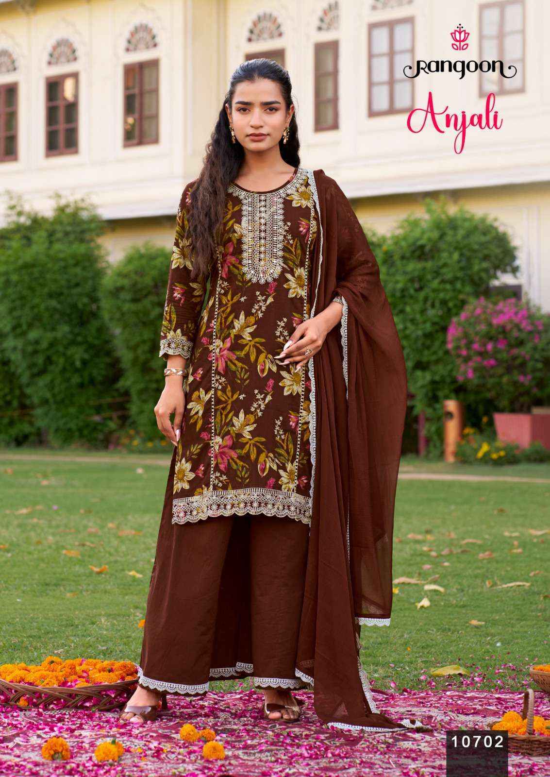 Rangoon Anjali Readymade Cotton Dress (4 pcs Catalogue)
