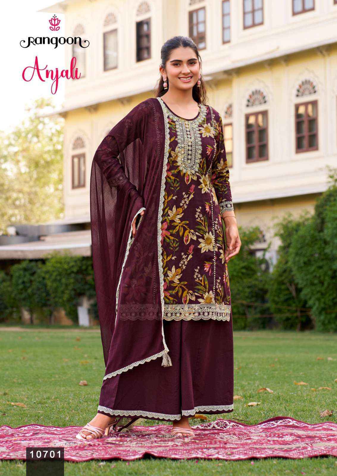 Rangoon Anjali Readymade Cotton Dress (4 pcs Catalogue)