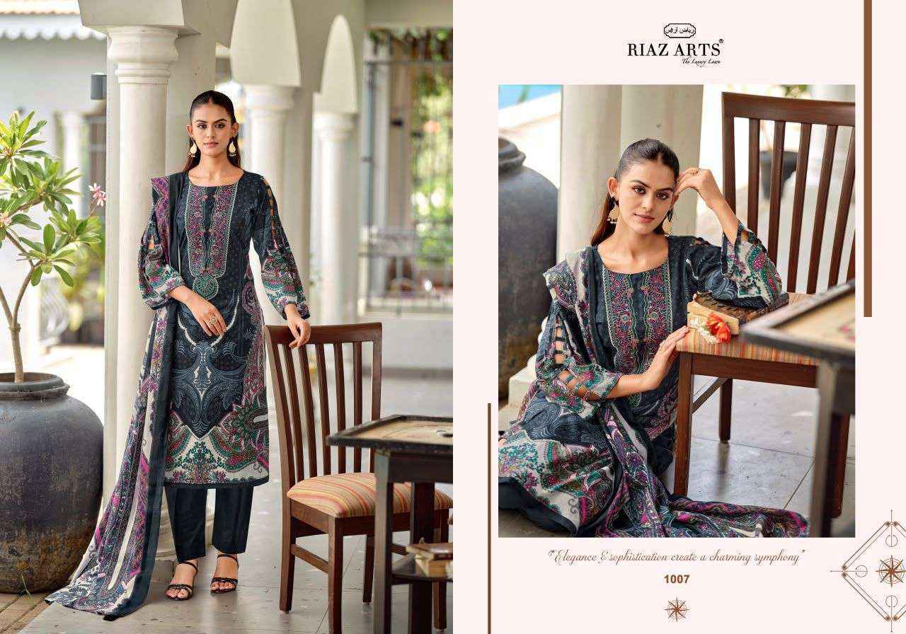 Riaz Arts Nayra Vol-42 Cotton Dress Material (8 pcs Catalogue)