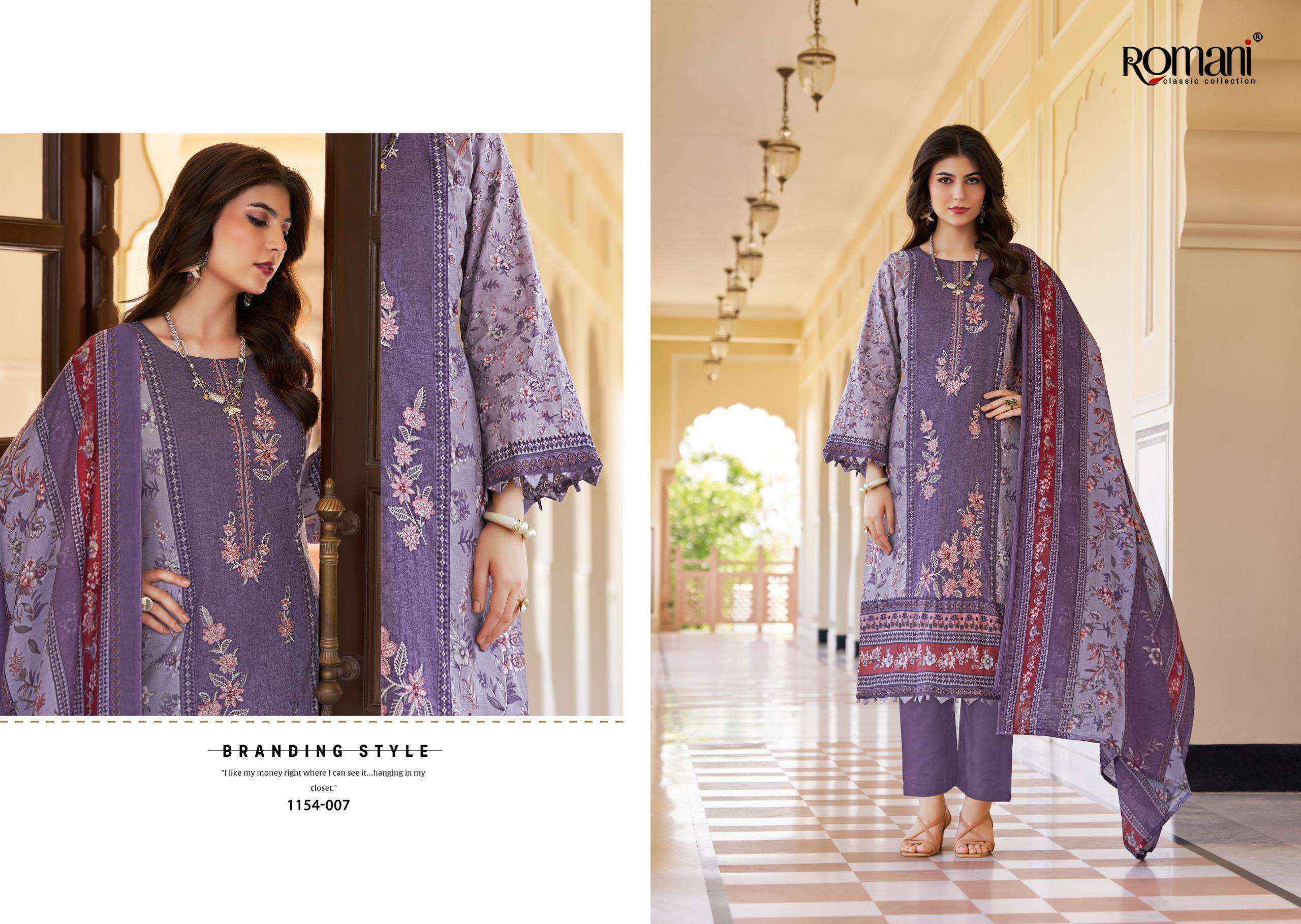Romani Aarzu Vol-34 Cotton Dress Material (8 pcs Catalogue)