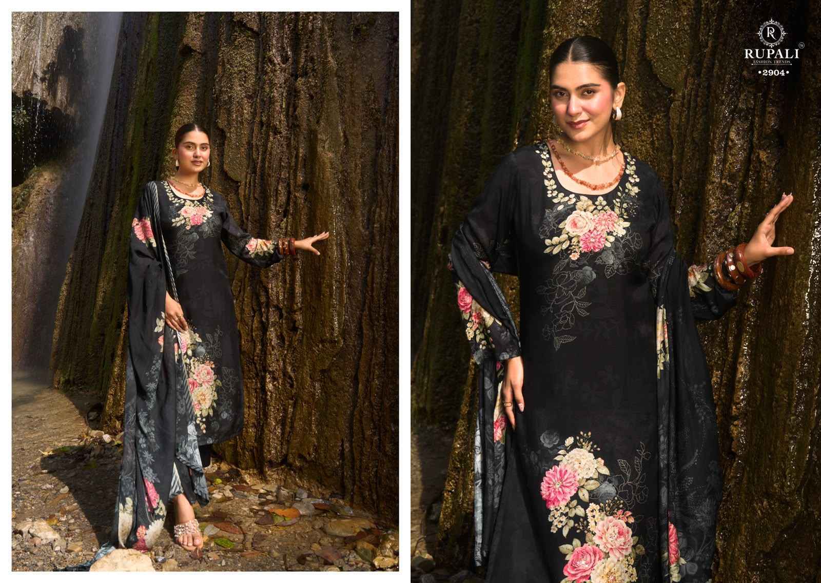 Rupali Fashion Lake View Muslin Dress Material (4 pcs Catalogue)