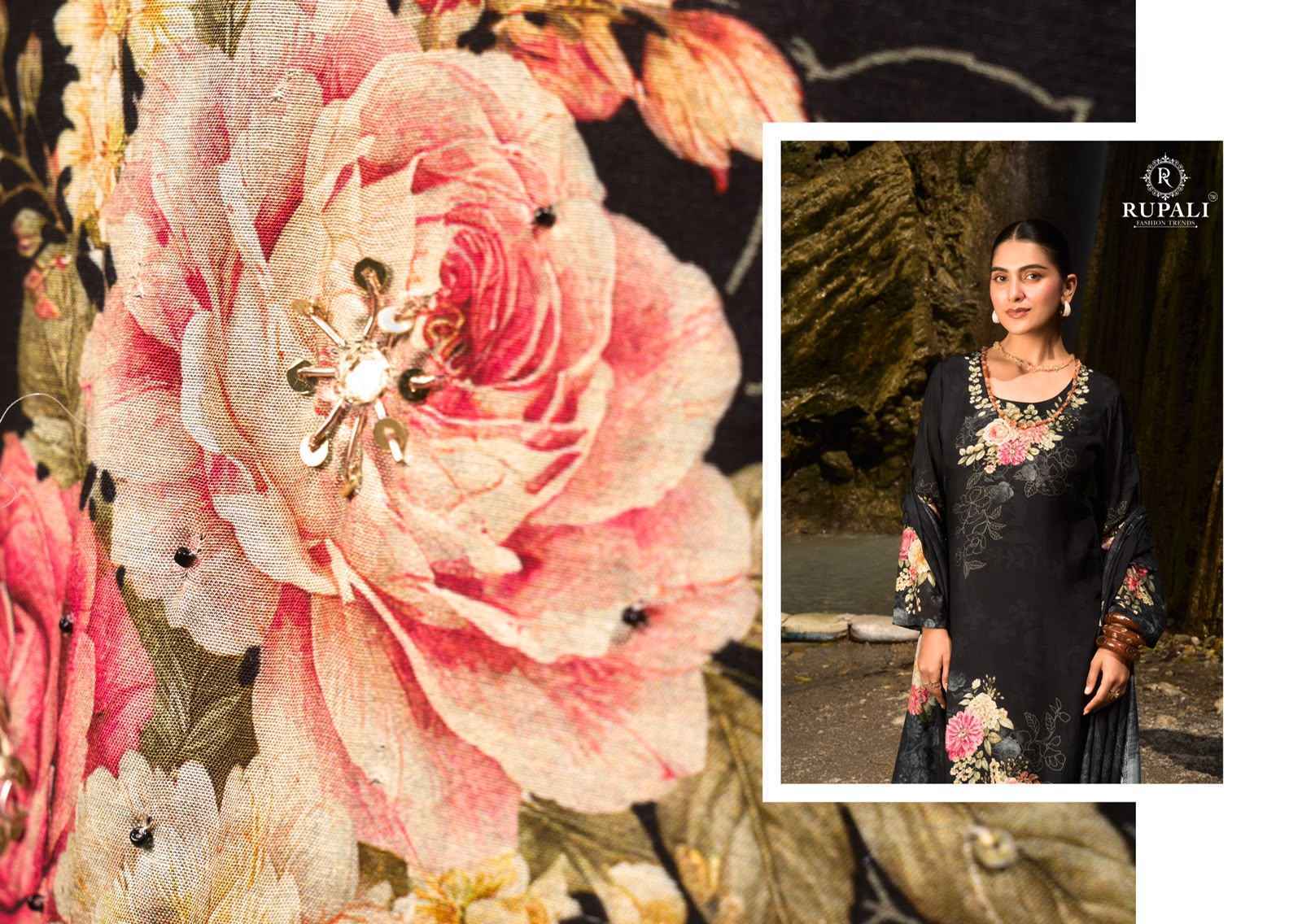 Rupali Fashion Lake View Muslin Dress Material (4 pcs Catalogue)