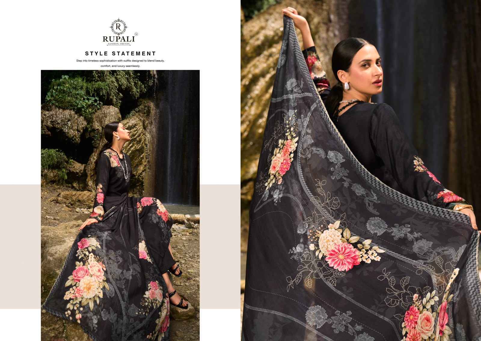 Rupali Fashion Lake View Muslin Dress Material (4 pcs Catalogue)