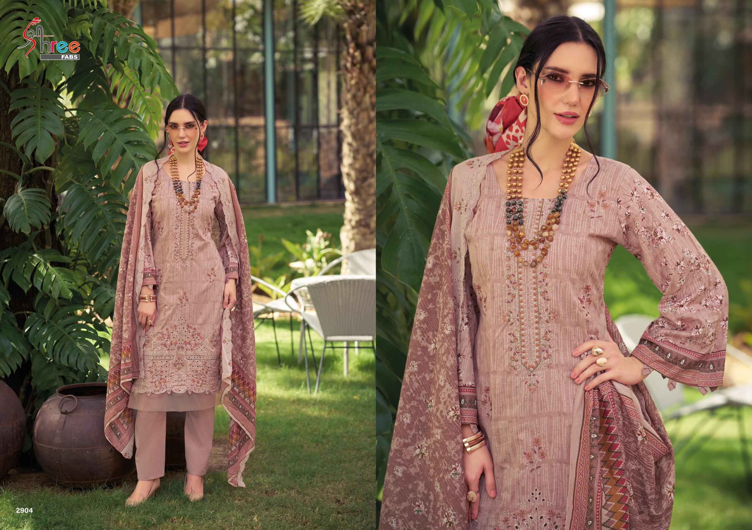 Shree Fabs Bin Saeed Lawn Collection Vol-29 Cotton Dress Material (6 pcs Catalogue)