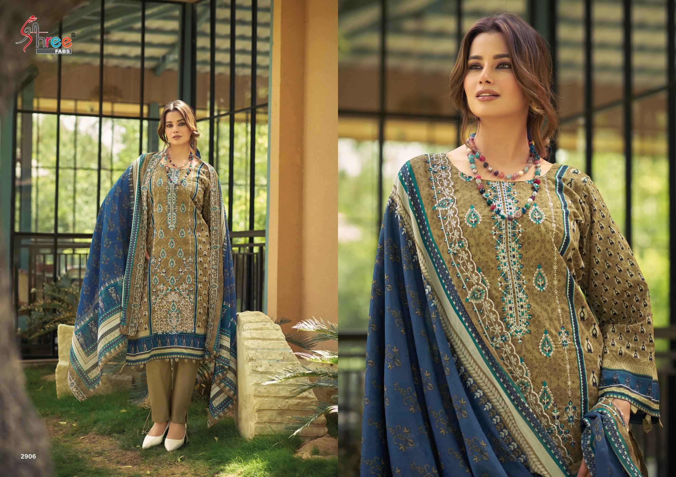 Shree Fabs Bin Saeed Lawn Collection Vol-29 Cotton Dress Material (6 pcs Catalogue)