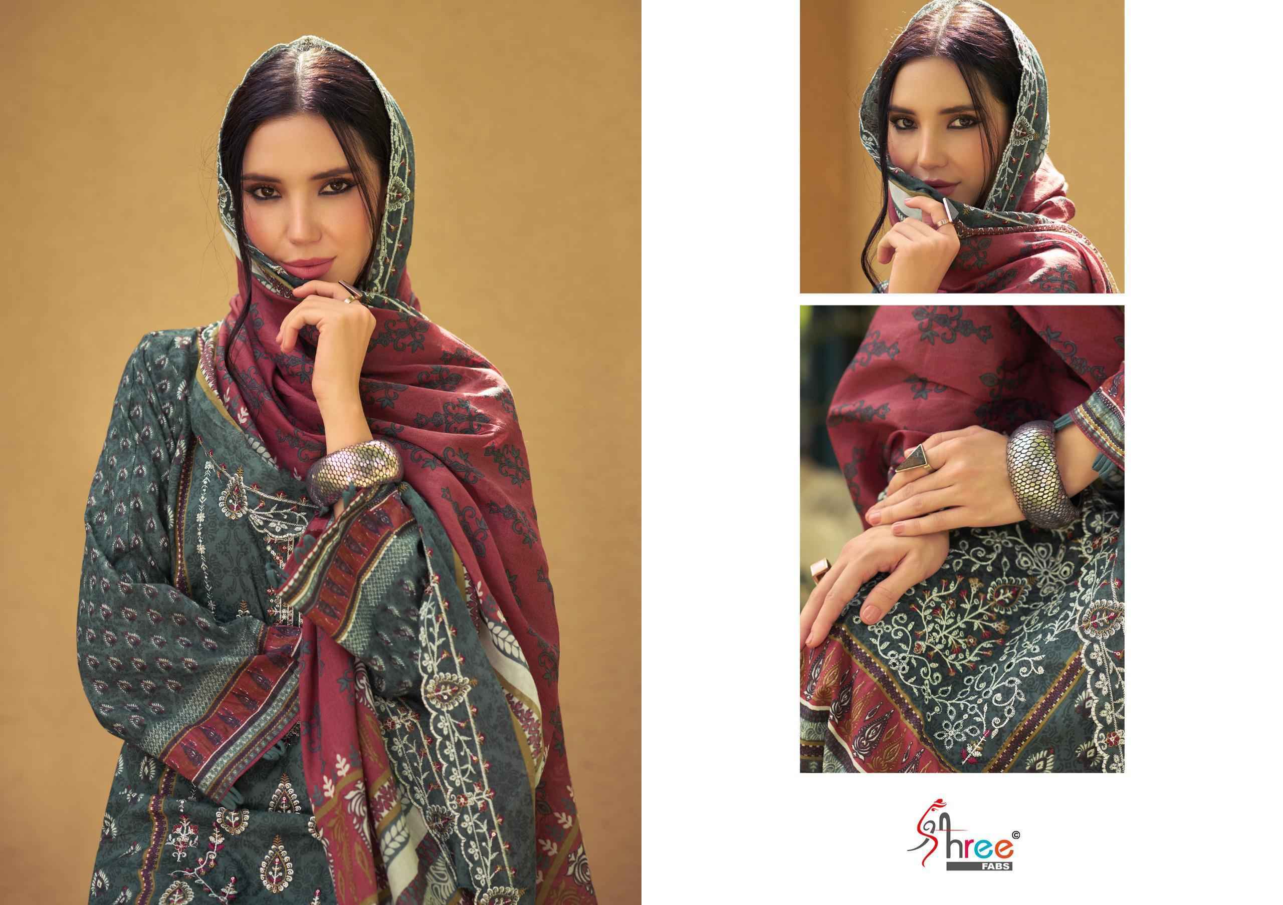 Shree Fabs Bin Saeed Lawn Collection Vol-29 Cotton Dress Material (6 pcs Catalogue)