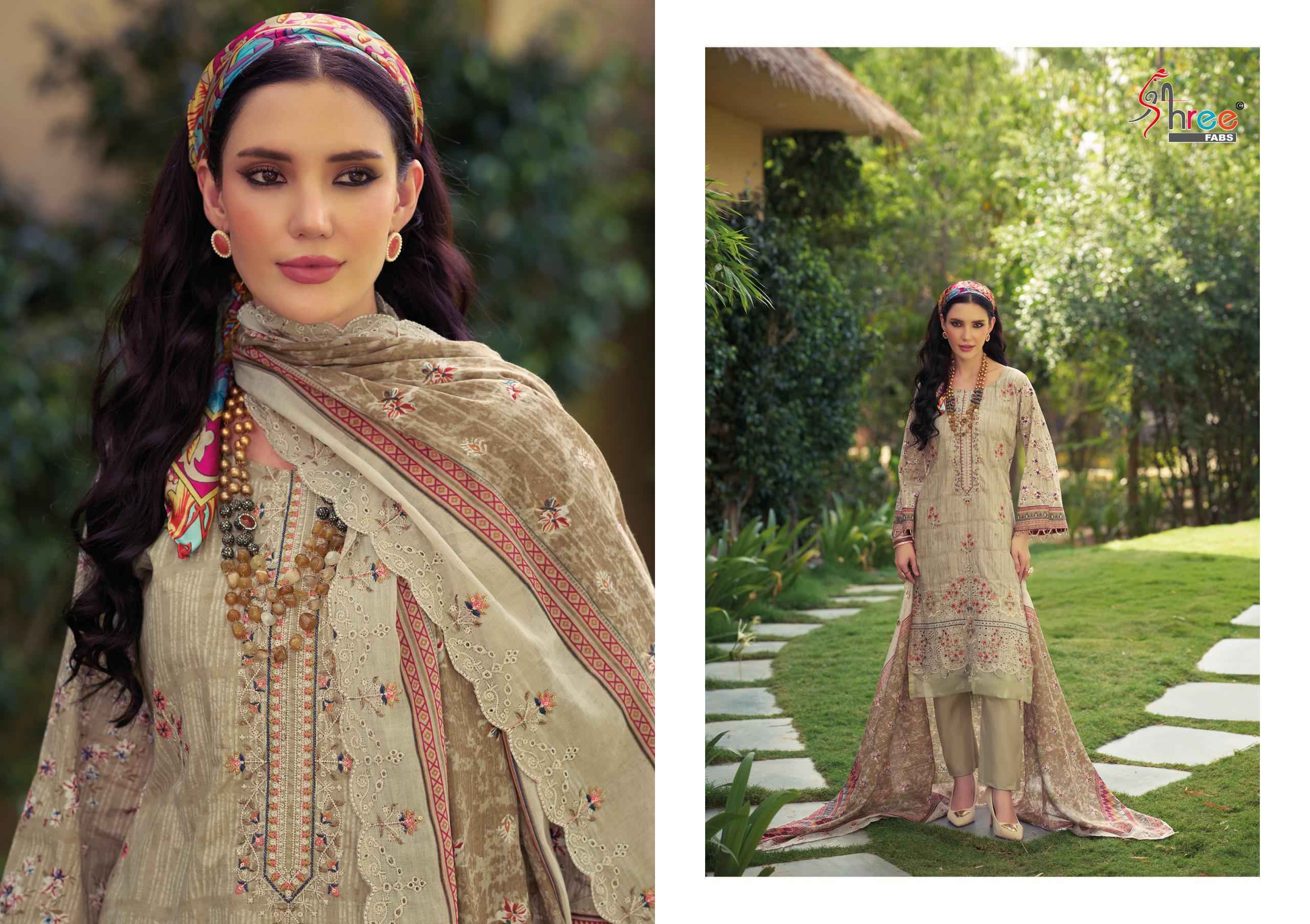 Shree Fabs Bin Saeed Lawn Collection Vol-29 Cotton Dress Material (6 pcs Catalogue)