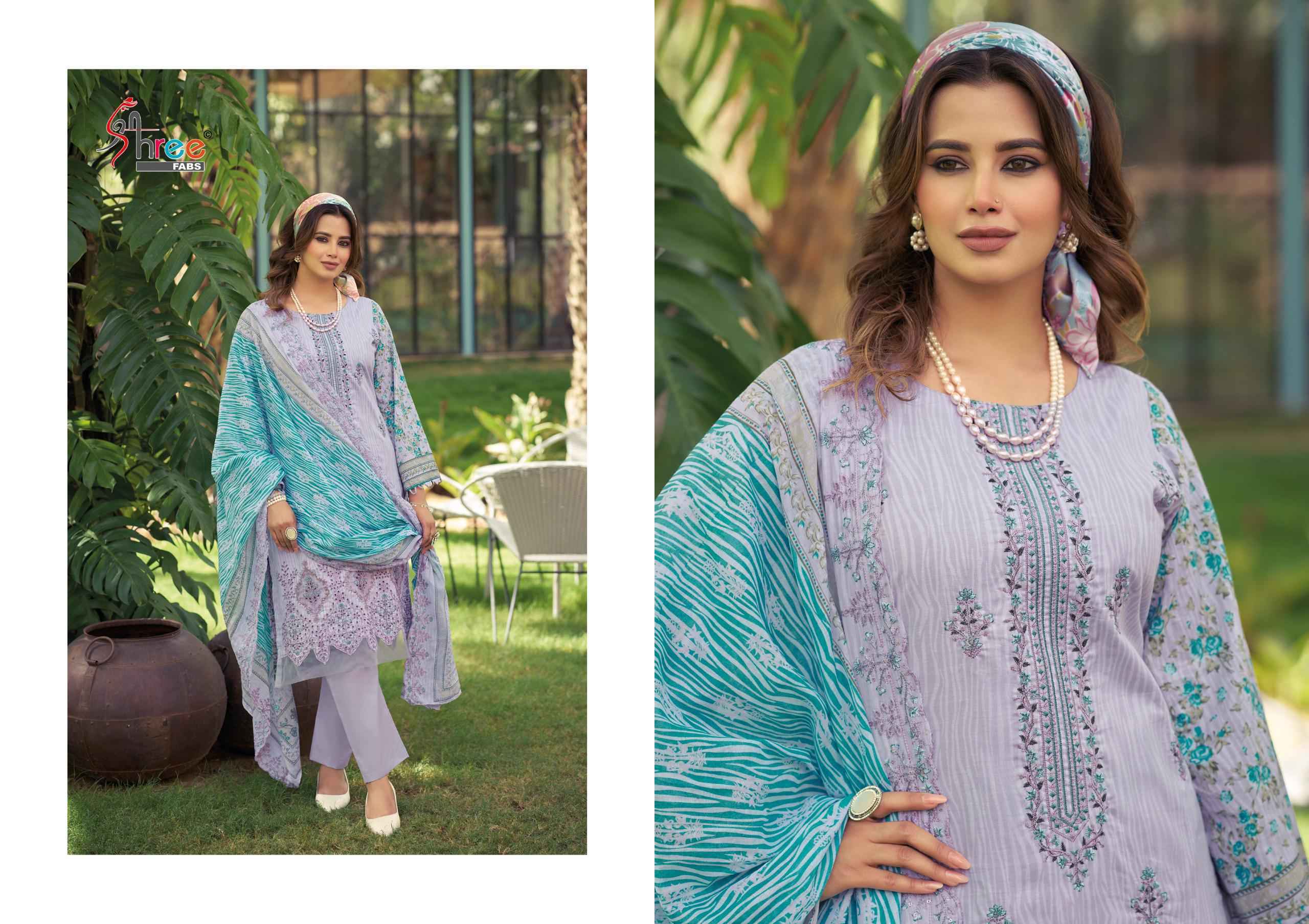 Shree Fabs Bin Saeed Lawn Collection Vol-29 Cotton Dress Material (6 pcs Catalogue)