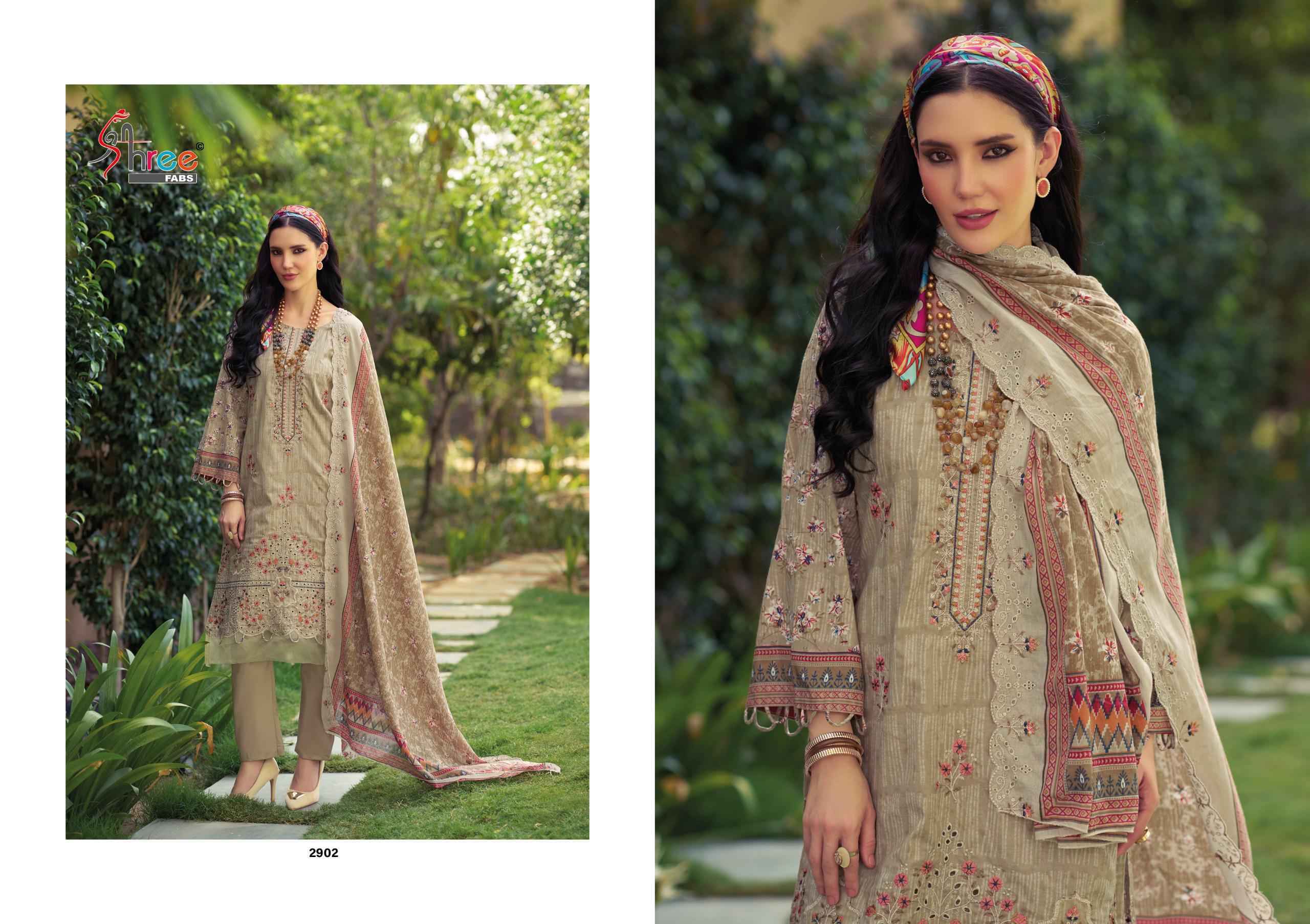 Shree Fabs Bin Saeed Lawn Collection Vol-29 Cotton Dress Material (6 pcs Catalogue)