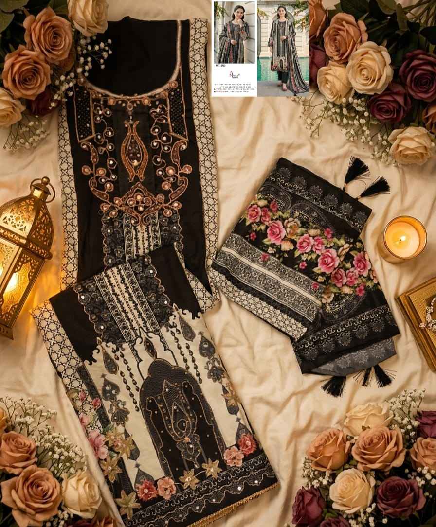 Shree Fabs KT-360-365 Viscous Maslin Dress Material (2 pcs Catalogue)