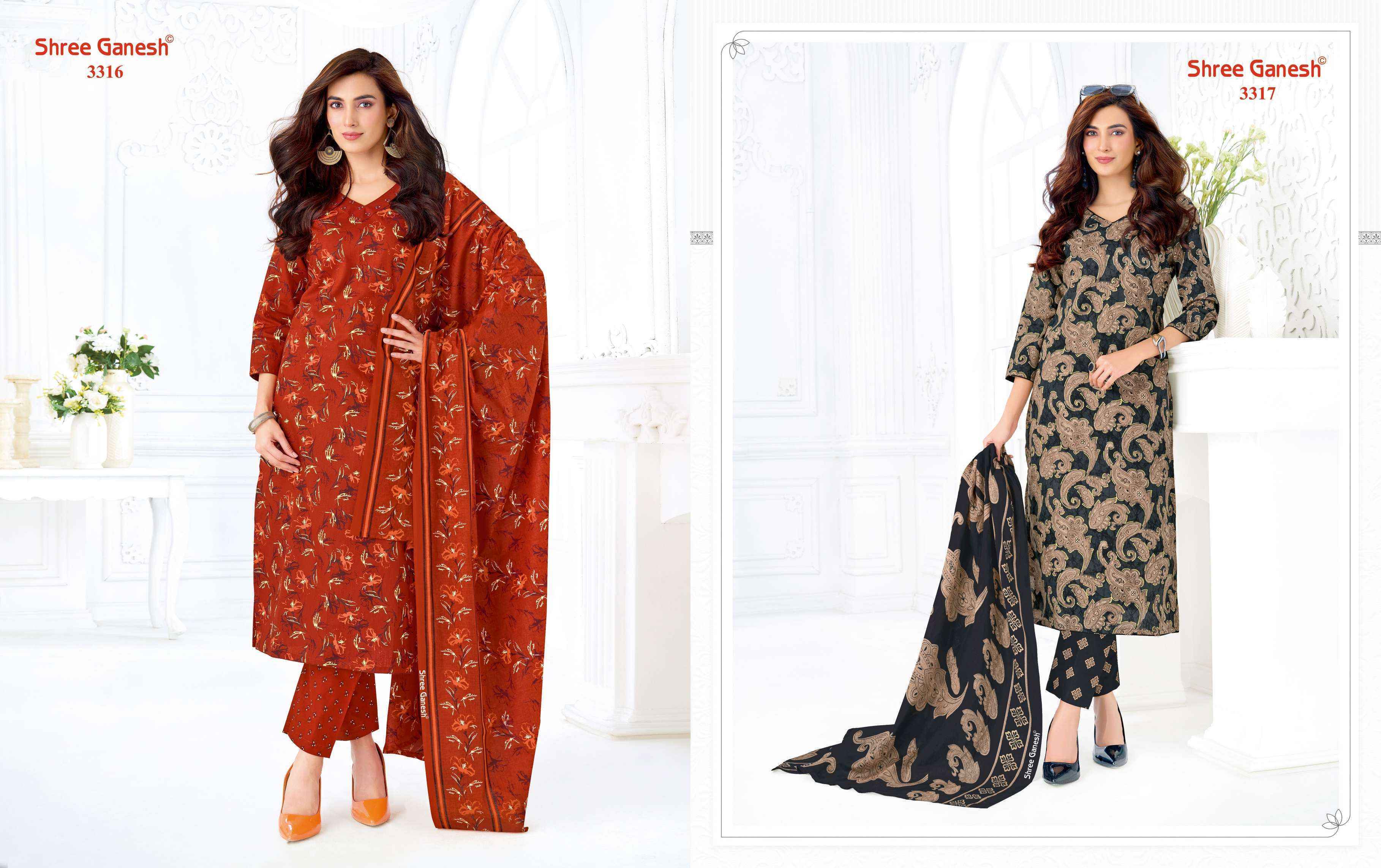 Shree Ganesh Samaiyra Vol-23 Readymade Cotton Dress (20 pcs catalog)
