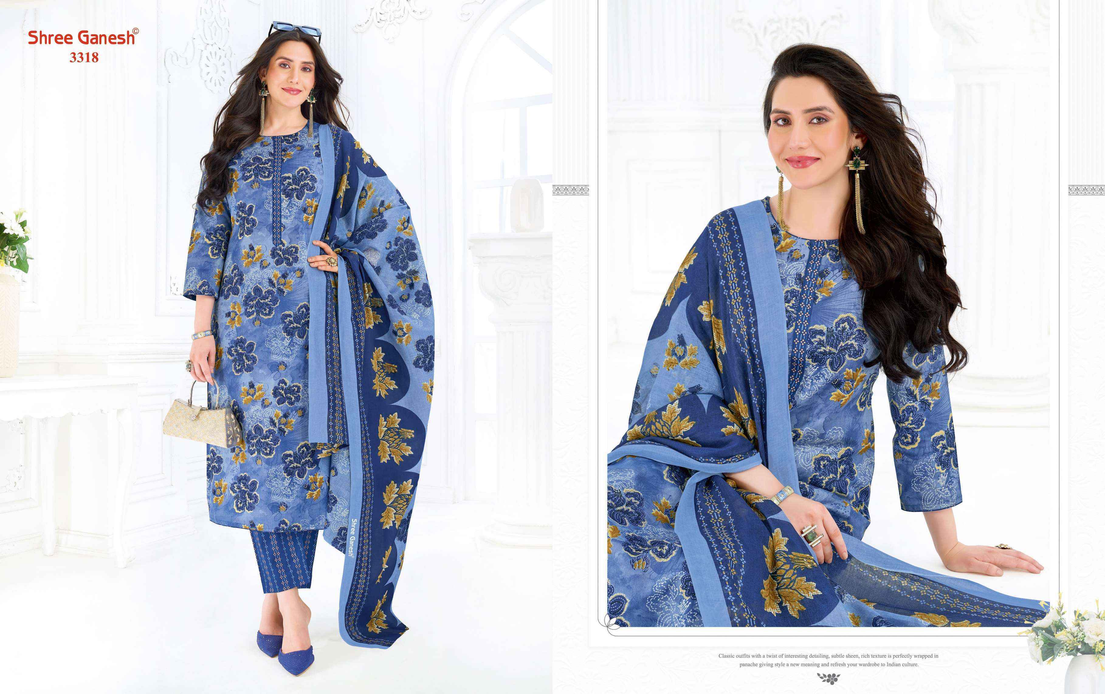 Shree Ganesh Samaiyra Vol-23 Readymade Cotton Dress (20 pcs catalog)