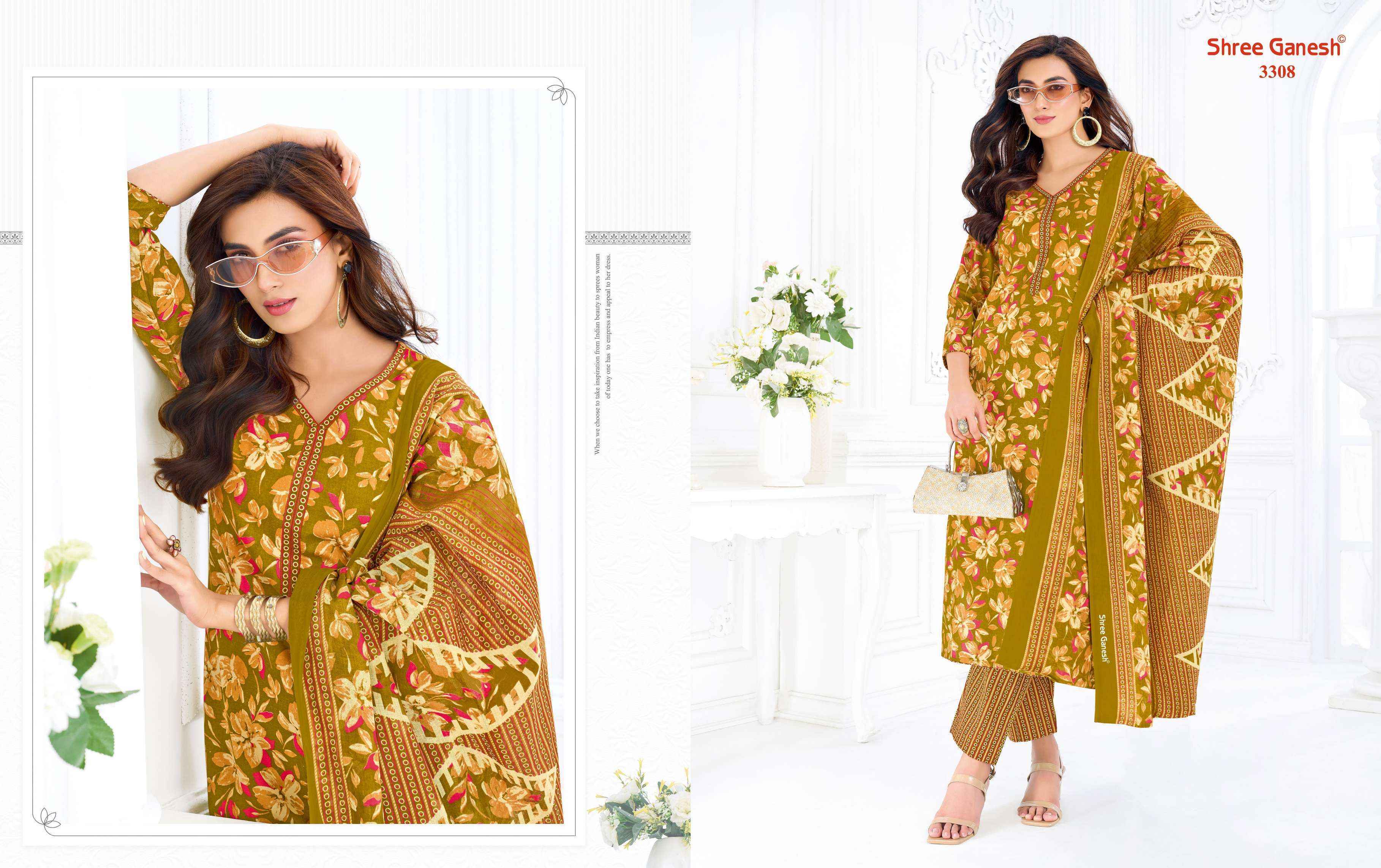 Shree Ganesh Samaiyra Vol-23 Readymade Cotton Dress (20 pcs catalog)