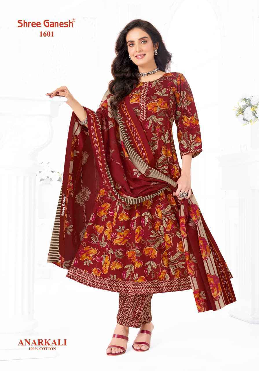 Shree Ganesh Zeenat Vol-6 Cotton Readymade Suit (10 pcs Catalogue)