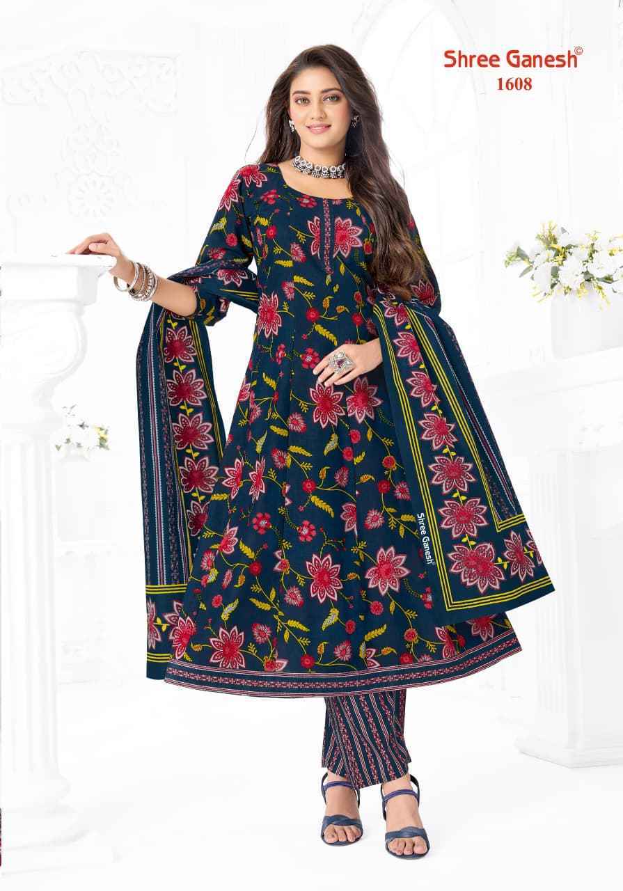 Shree Ganesh Zeenat Vol-6 Cotton Readymade Suit (10 pcs Catalogue)