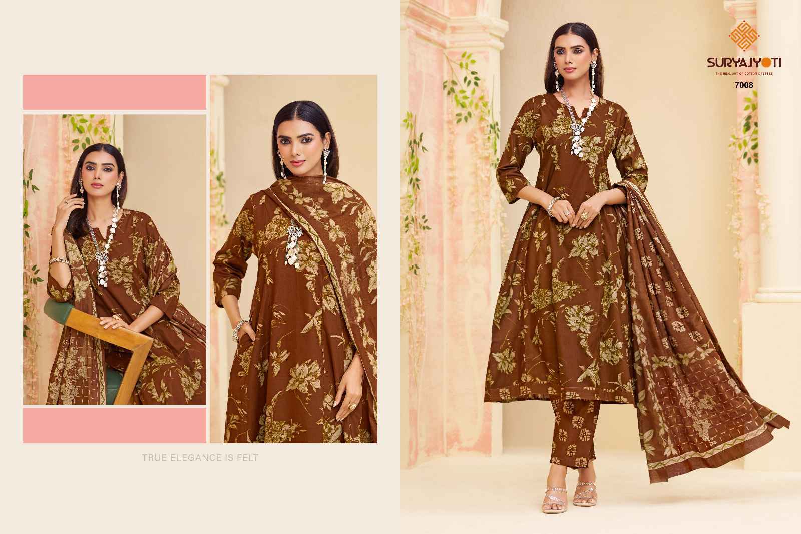 Suryajyoti Rashi Vol-7 Readymade Cotton Dress (10 pcs Catalogue)