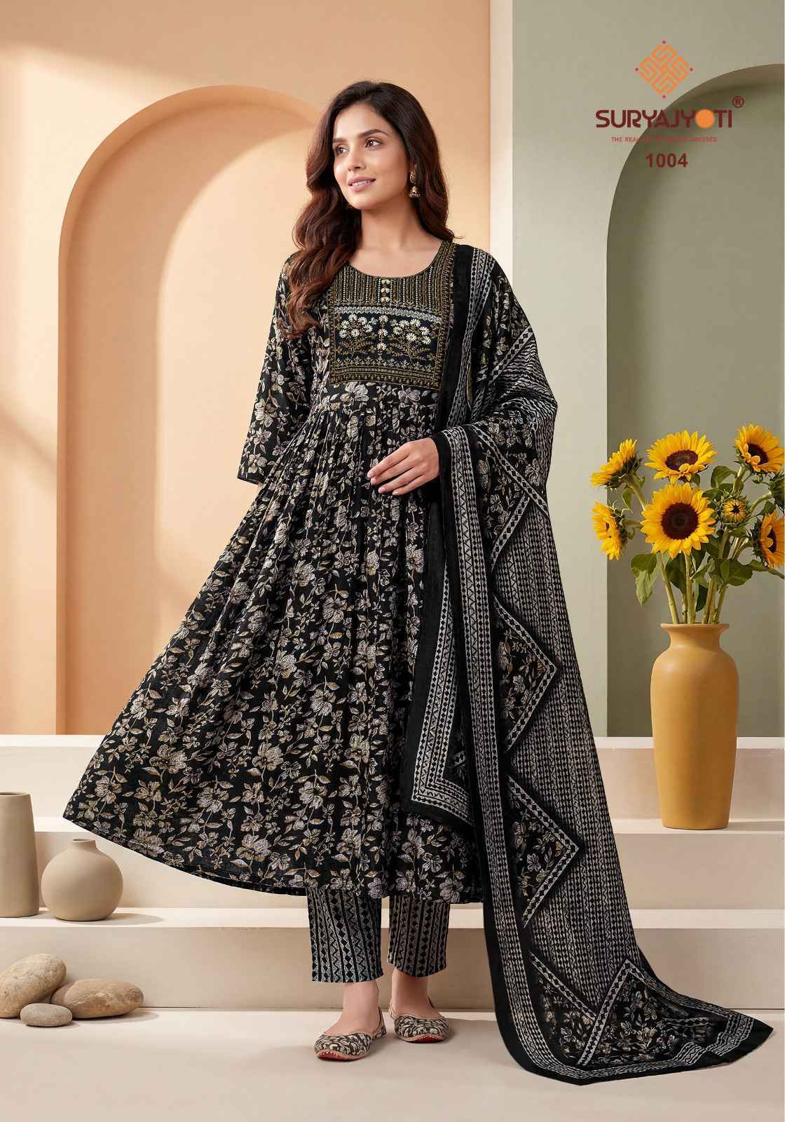 Suryajyoti Ruhani Vol-1 Readymade Rayon Dress (10 pcs Catalogue)